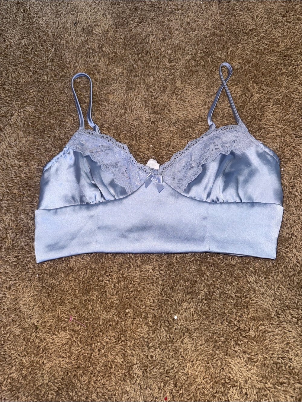 Garage satin tank top